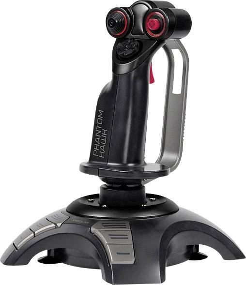 SpeedLink PHANTOM HAWK Flugsimulator-Joystick PC Schwarz