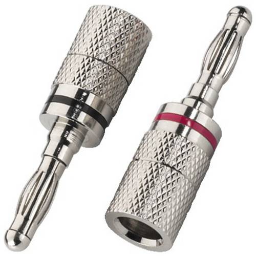 Monacor BP-104 Bananenstecker-Set 1 Paar