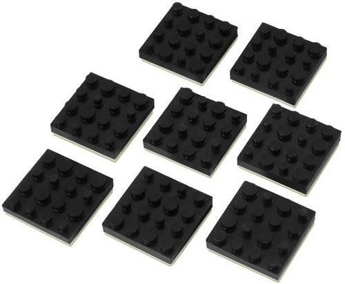 Monacor LAV-8 Gummifuß-Set 8St.