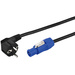 Câble d'alimentation IMG StageLine AAC-115P (1 x Prise mâle + contact de protection - 1 x PowerCon mâle) noir 2.00 m