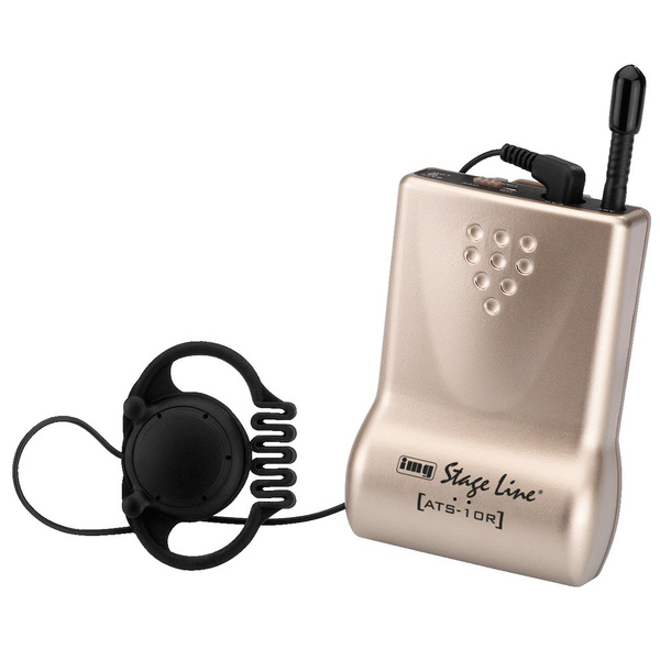 IMG STAGELINE ATS-10R Headset Mikrofon-Empfänger Übertragungsart (Details):Funk Schalter