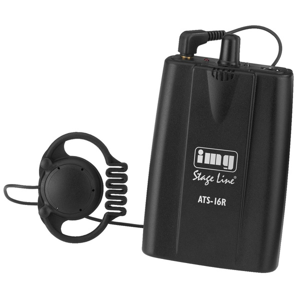 IMG StageLine ATS-16R Micro-casque Récepteur de micro Type de transmission (détails):radio