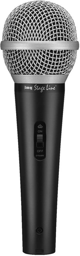 IMG STAGELINE DM-1100 Hand Gesangs-Mikrofon inkl. Kabel XLR