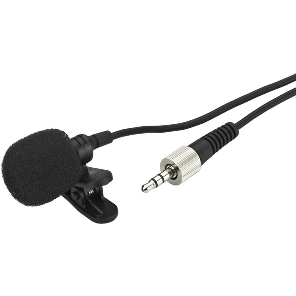 IMG STAGELINE ECM-821LT Ansteck Sprach-Mikrofon Übertragungsart (Details):Kabelgebunden inkl. Windschutz