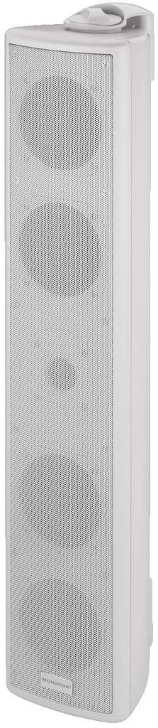 Monacor ETS-530TW/WS ELA-Tonsäule 30W Weiß 1St.