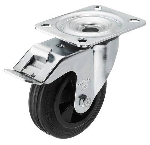 Monacor GCB-100B Kunststoff-Rad 1 St. 100mm Tragfähigkeit (max.): 70kg