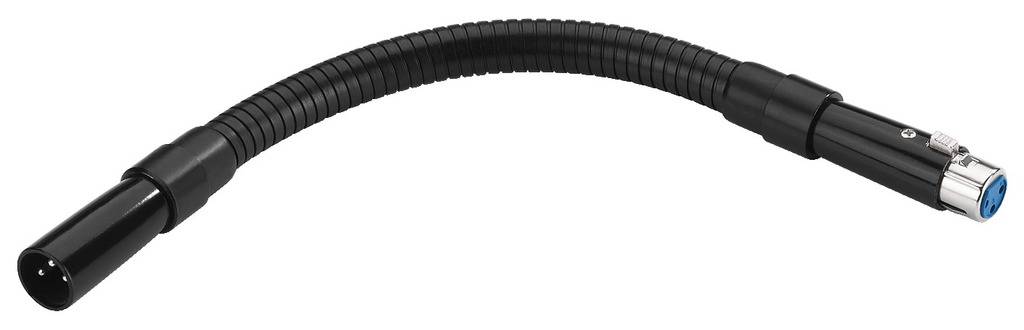 Monacor GN-10XLR/SW Schwanenhals