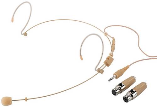 Headset Gesangs-Mikrofon Monacor HSE-150A/SK Übertragungsart (Details):Kabelgebunden inkl. Windschutz