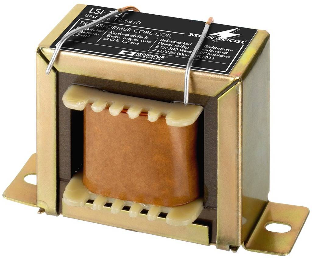 Monacor LSI-22T Lautsprecher-Trafokernspule 2.2 mH