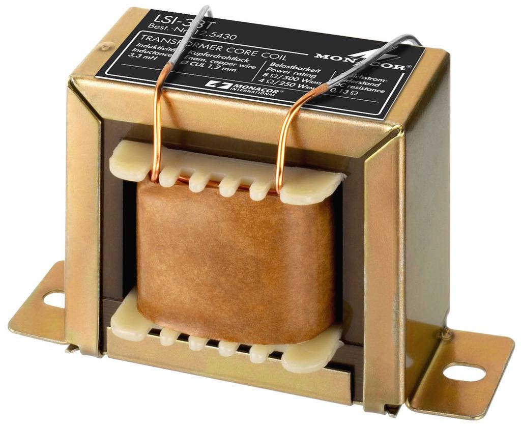 Monacor LSI-33T Lautsprecher-Trafokernspule