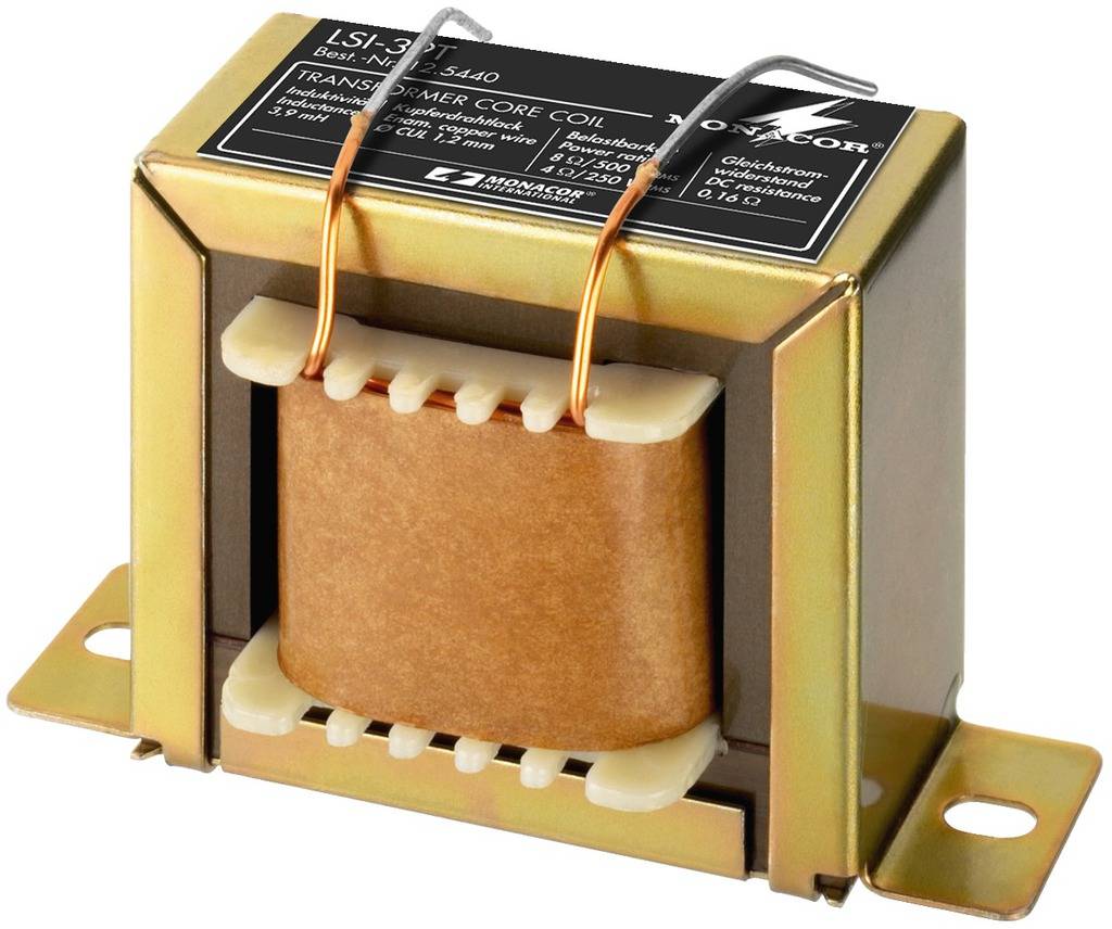 Monacor LSI-39T Lautsprecher-Trafokernspule