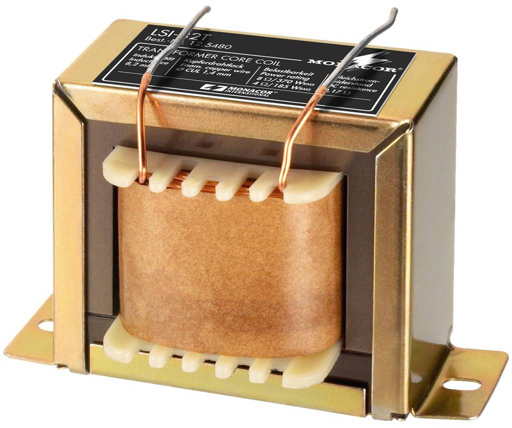 Monacor LSI-82T Lautsprecher-Trafokernspule 8.2 mH