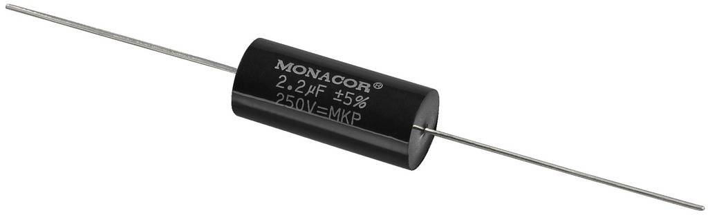 Monacor MKPA-22 Lautsprecher-Kondensator 2.2 µF