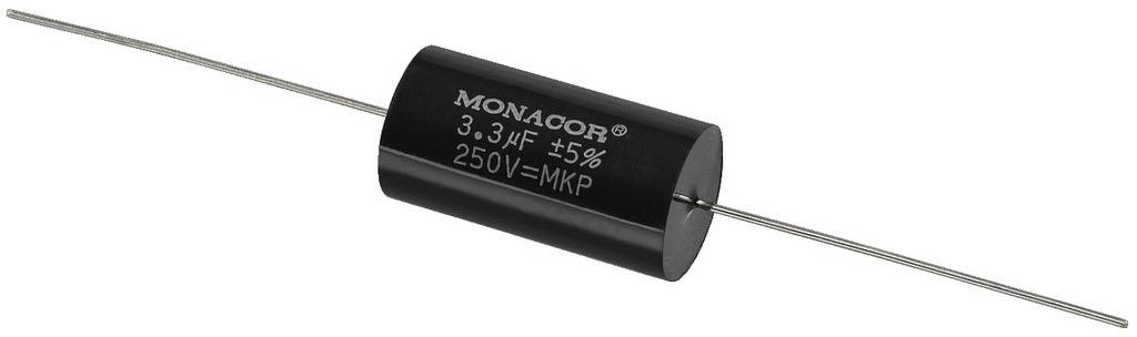 Monacor MKPA-33 Lautsprecher-Kondensator 3.3 µF