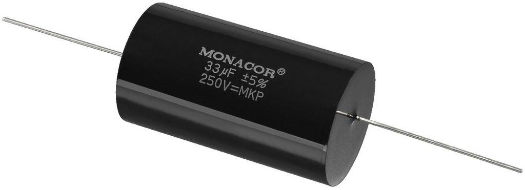 Monacor MKPA-330 Lautsprecher-Kondensator 33 µF