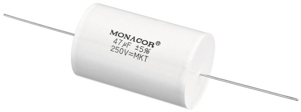 Monacor MKTA-470 Lautsprecher-Kondensator 47 µF