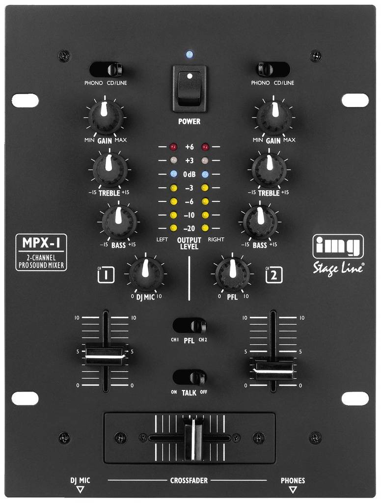 IMG STAGELINE MPX-1/BK DJ Mixer