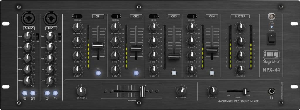 IMG STAGELINE MPX-44/SW DJ Mixer
