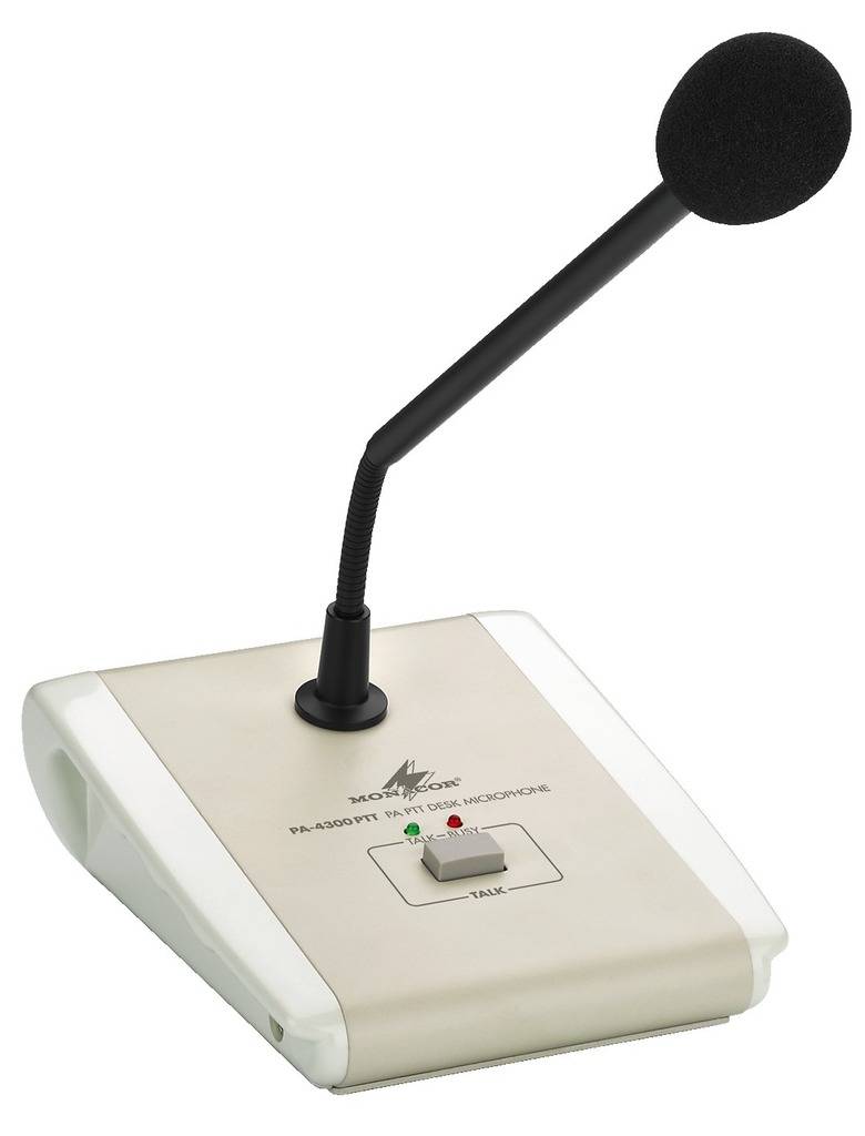 Monacor PA-4300PTT ELA-Tischmikrofon