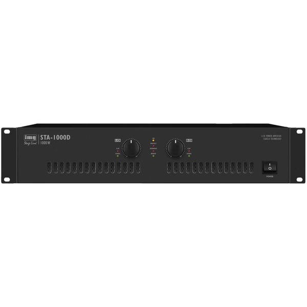 IMG STAGELINE STA-1000D PA Verstärker RMS Leistung je Kanal an 4 Ohm: 500W IMG STAGELINE STA-1000D PA Verstärker RMS Leistung je Kanal an 4 Ohm: 500W