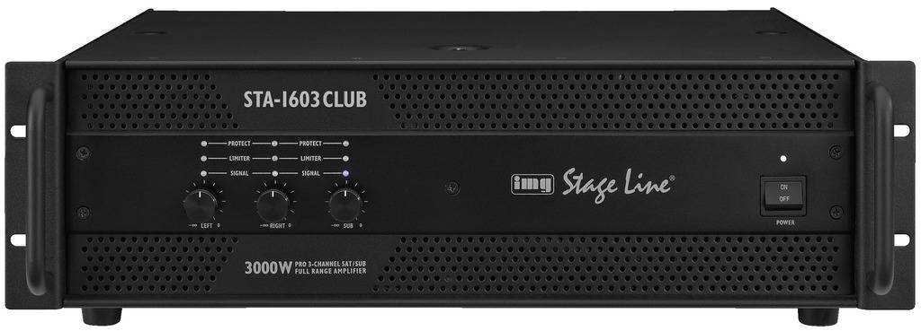 IMG STAGELINE STA-1603CLUB PA Verstärker RMS Leistung je Kanal an 4 Ohm: 850W