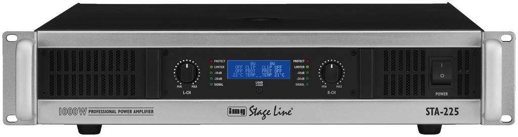 IMG STAGELINE STA-225 PA Verstärker RMS Leistung je Kanal an 4 Ohm: 350W