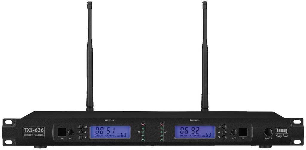 IMG STAGELINE TXS-626 Funkempfänger
