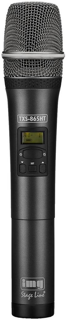 IMG STAGELINE TXS-865HT Hand Gesangs-Mikrofon Übertragungsart (Details):Funk Metallgehäuse Funk