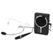 Monacor WAP-7D Headset Sprach-Mikrofon Übertragungsart:Kabelgebunden