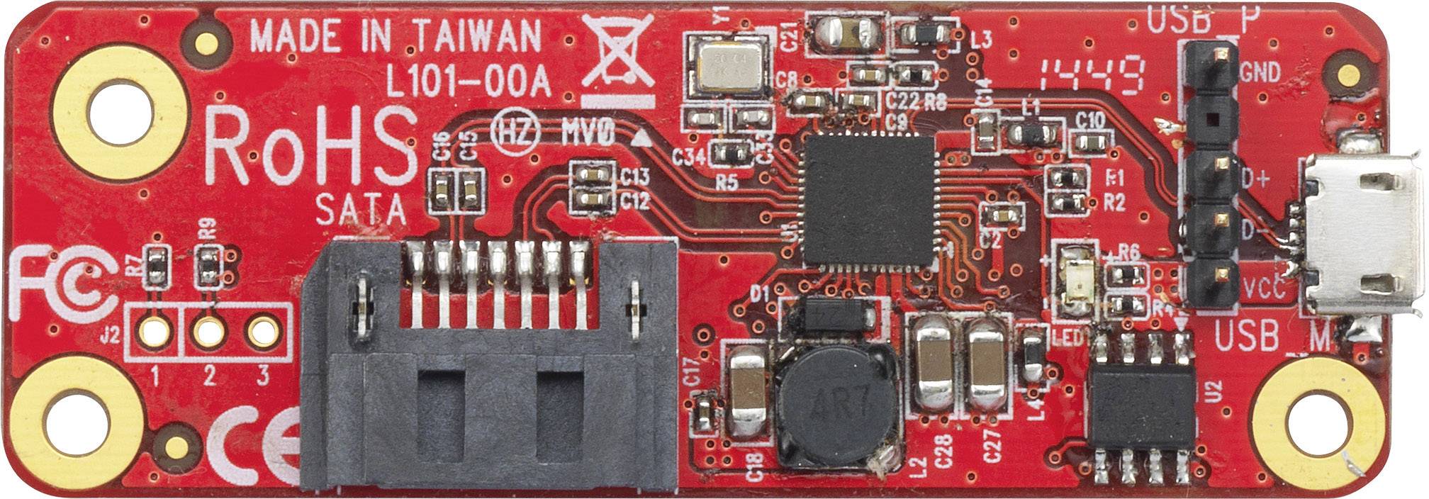 Renkforce USB/SATA-Converter + Cable USB/SATA-Konverter-Shield Passend für (Entwicklungskits): Raspberry Pi