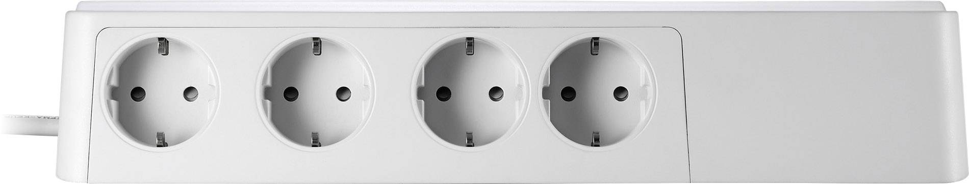APC PMF83VT-GR Überspannungsschutz-Steckdosenleiste 8fach Weiß Schutzkontakt 1 St.