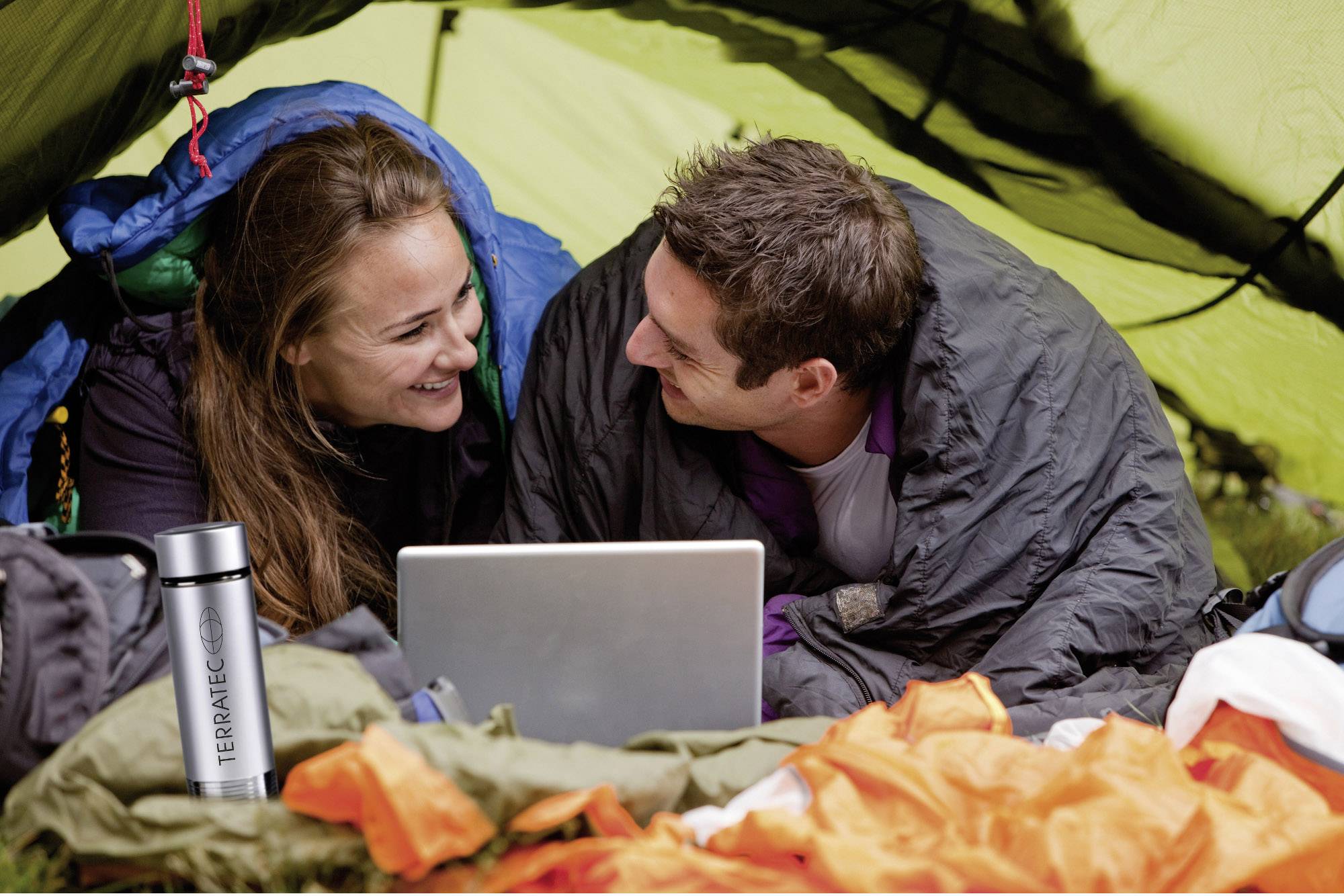 Terratec Hotpot 1200 Powerbank 1200 mAh Li-Ion Silber