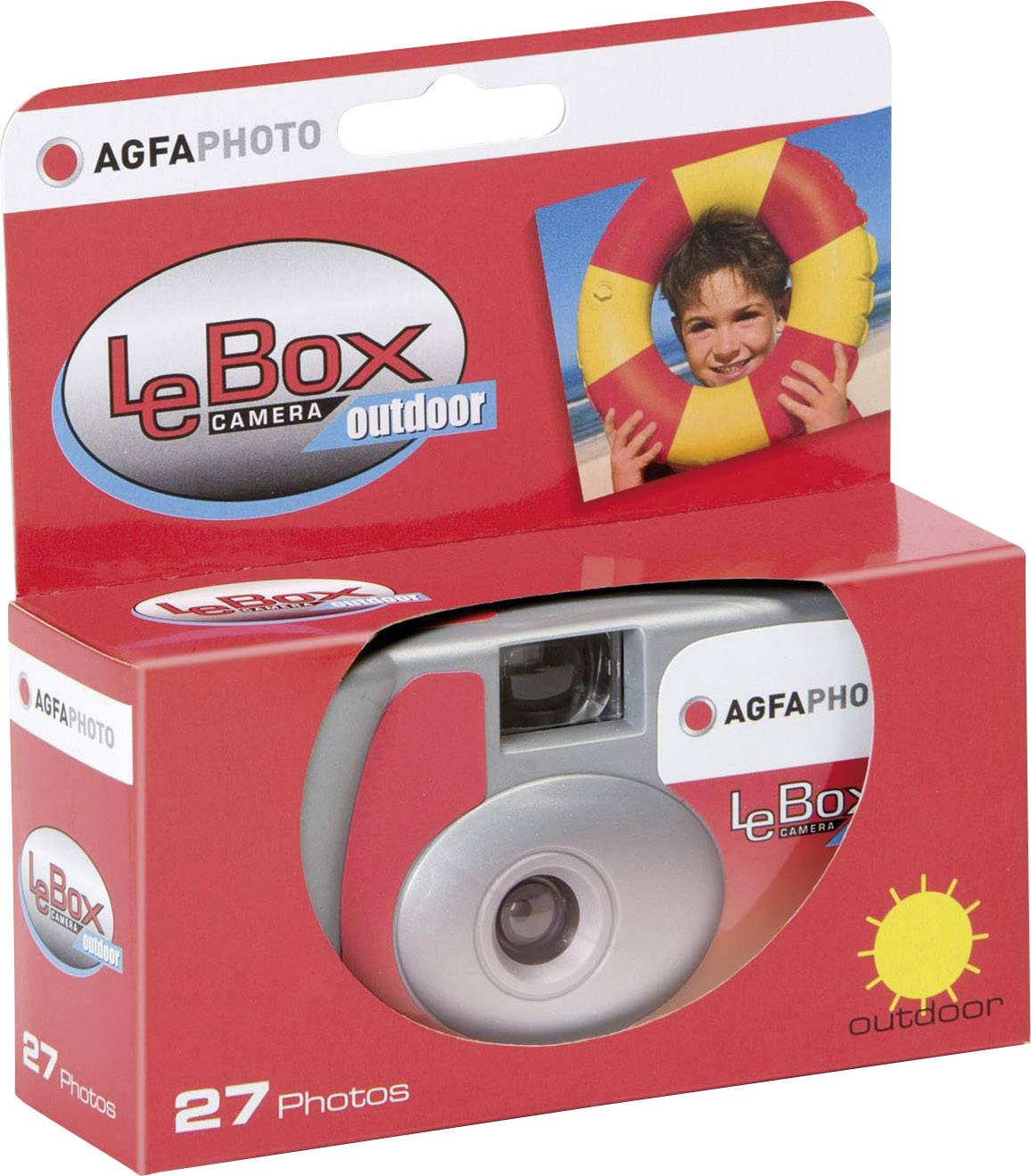 AGFA AGFAPHOTO EINWEGKAM LEBOX 400 27 OUTDOOR