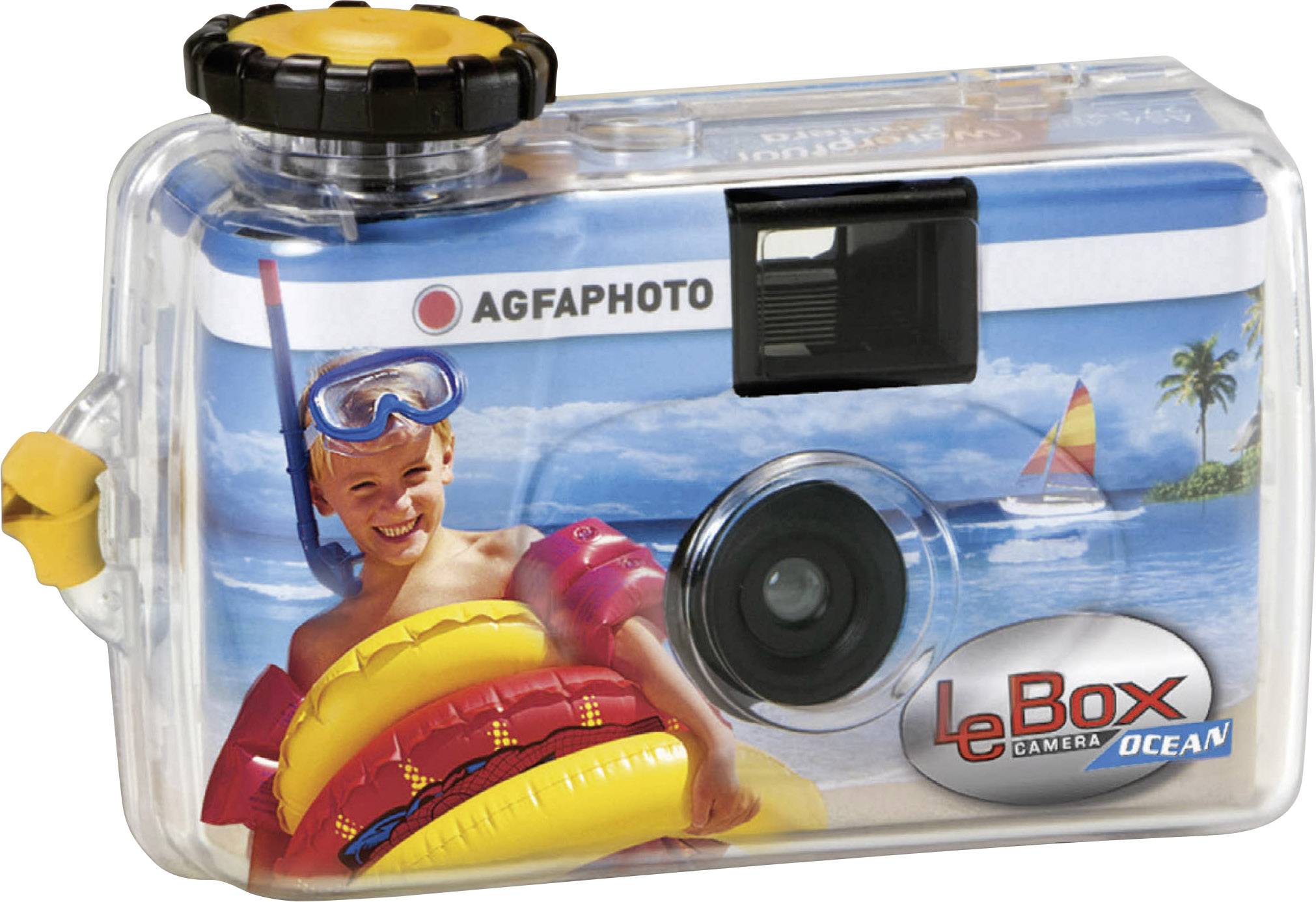 AgfaPhoto LeBox Ocean Einwegkamera 1 St. Wasserdicht bis 3 m