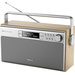 Philips AE5220 DAB+ Kofferradio DAB+, UKW Silber, Holz