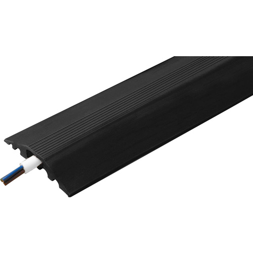 Protège-câbles caoutchouc noir Vulcascot CABLE SAFE RO7 26302130 Nombre de canaux: 1 Longueur 3000 mm 1 pc(s)