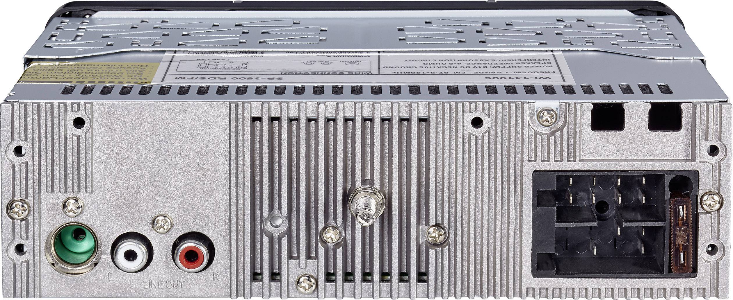 Renkforce RUSD-SP 12V/24 Autoradio inkl. Fernbedienung, Retro Design