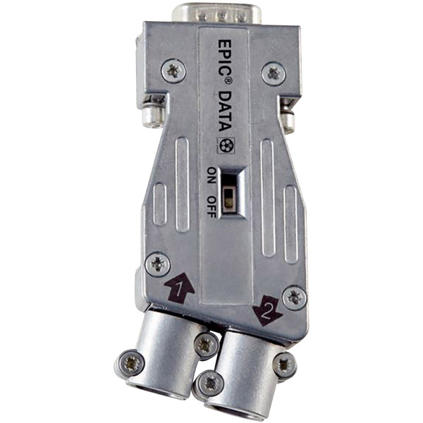 LAPP 21700591 Sensor-/Aktor-Datensteckverbinder Adapter, gewinkelt, Abschlusswiderstand Polzahl: 9 1St.