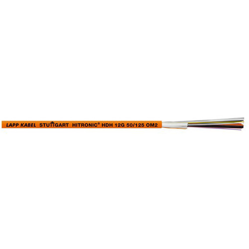 LAPP 26010108-500 Glasfaserkabel Hitronic HDH 62,5/125 µ Multimode OM1 Orange 500m
