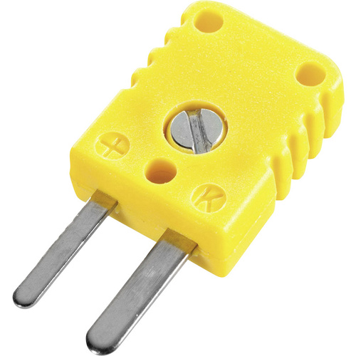 B + B Thermo-Technik 0220 0001 Miniaturstecker Typ K, gelb Gelb Inhalt