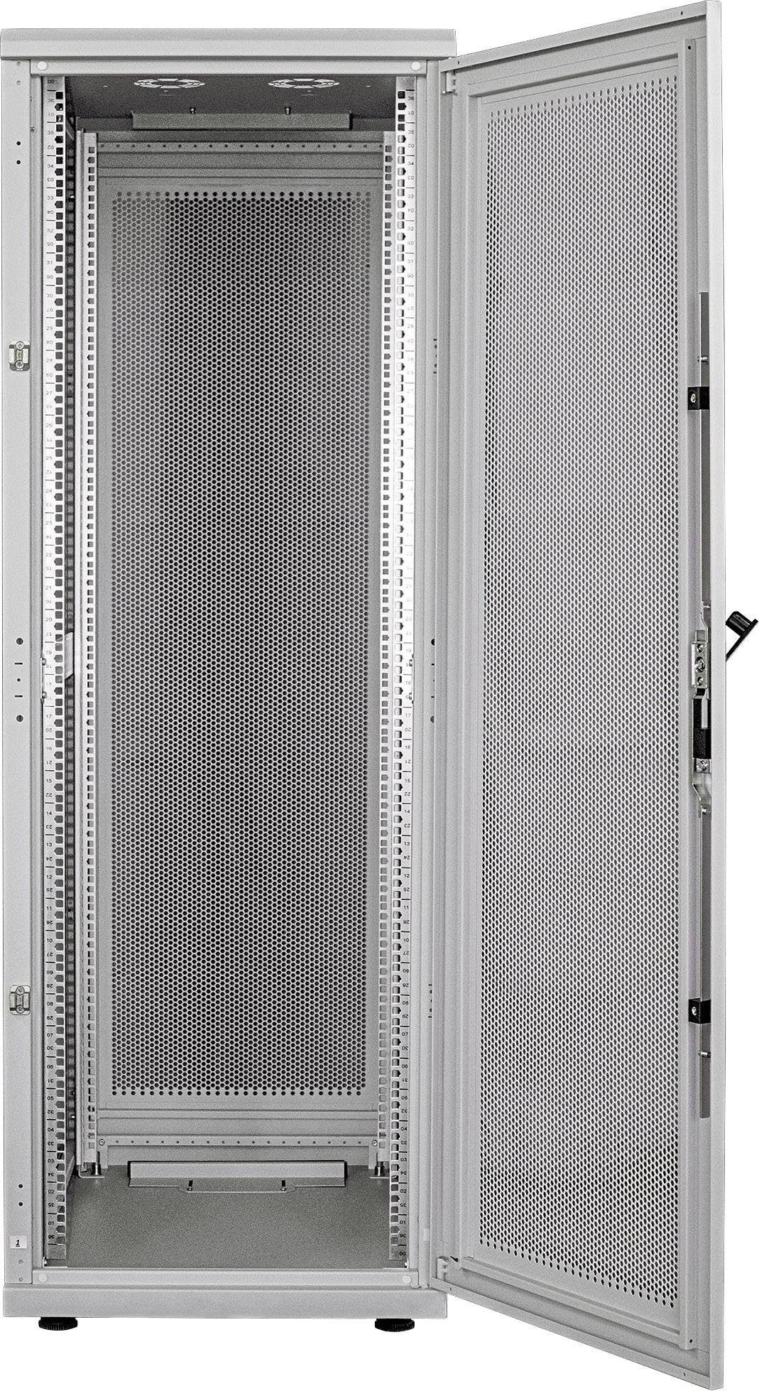 Intellinet 713221 19 Zoll Serverschrank (B x H x T) 600 x 2057 x 1000mm 42 HE Lichtgrau (RAL 7035)