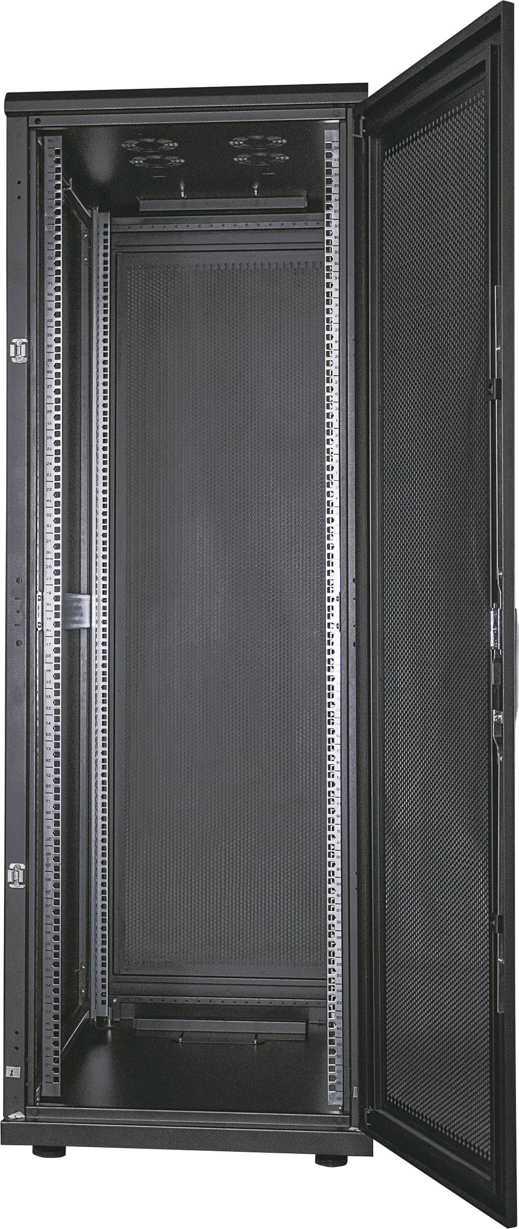 Intellinet 713344 19 Zoll Serverschrank (B x H x T) 600 x 1284 x 1000mm 26 HE Schwarz (RAL 9005)