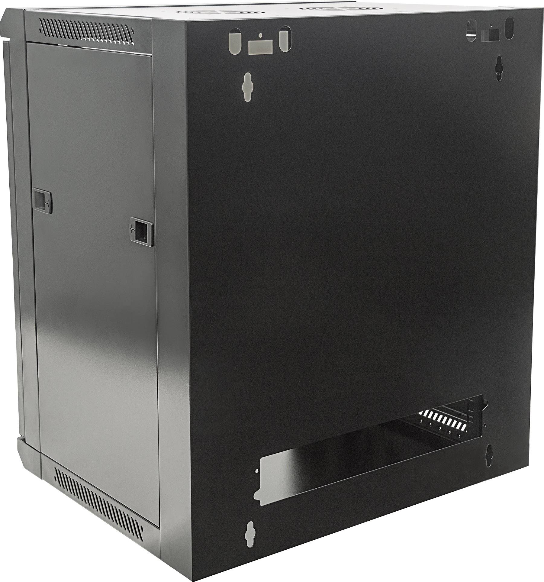 Intellinet 711777 19 Zoll Wandgehäuse (B x H x T) 570 x 500 x 450mm 9 HE Schwarz (RAL 9005)