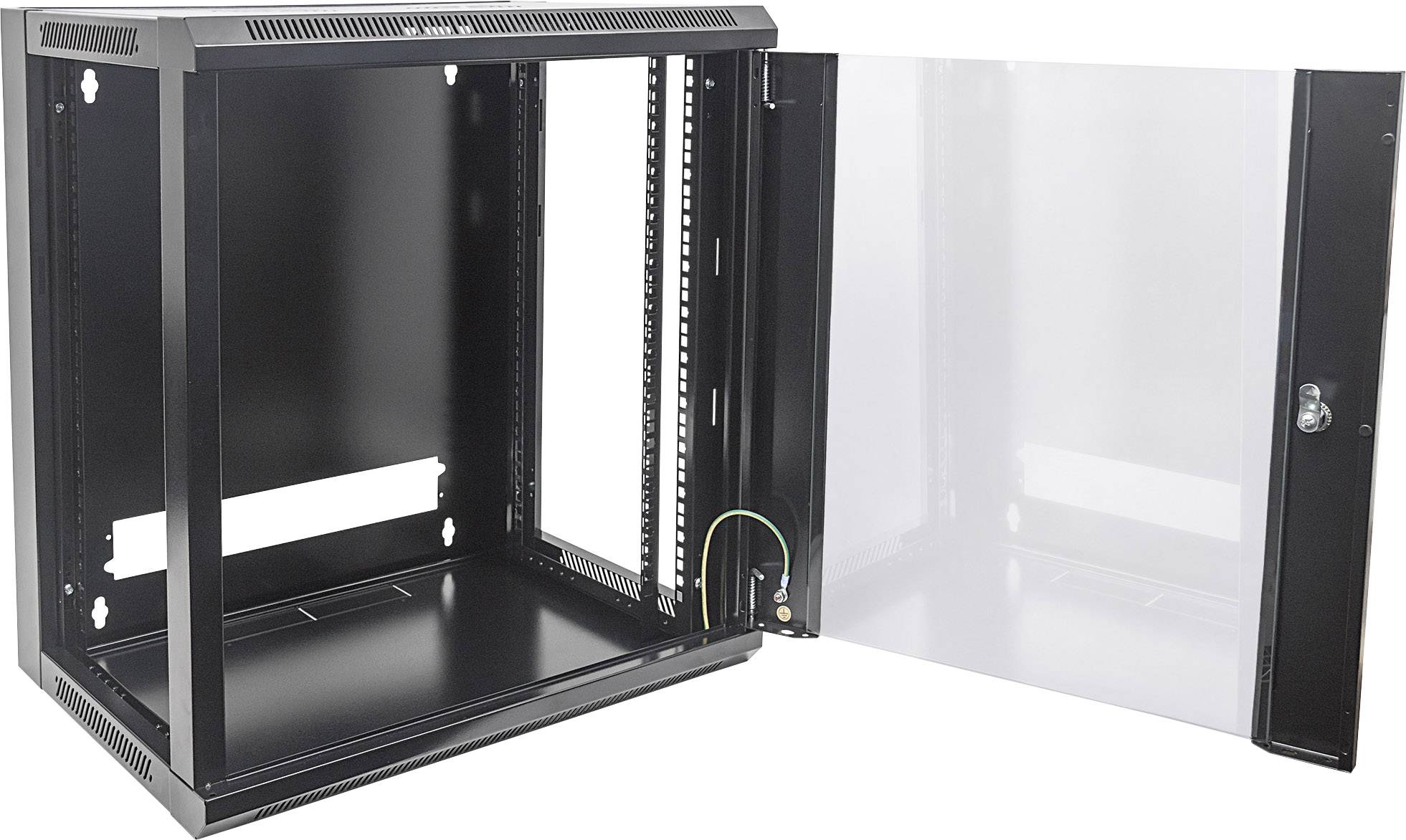 Intellinet 711869 19 Zoll Netzwerkschrank (B x H x T) 570 x 635 x 450mm 12 HE Schwarz (RAL 9005)