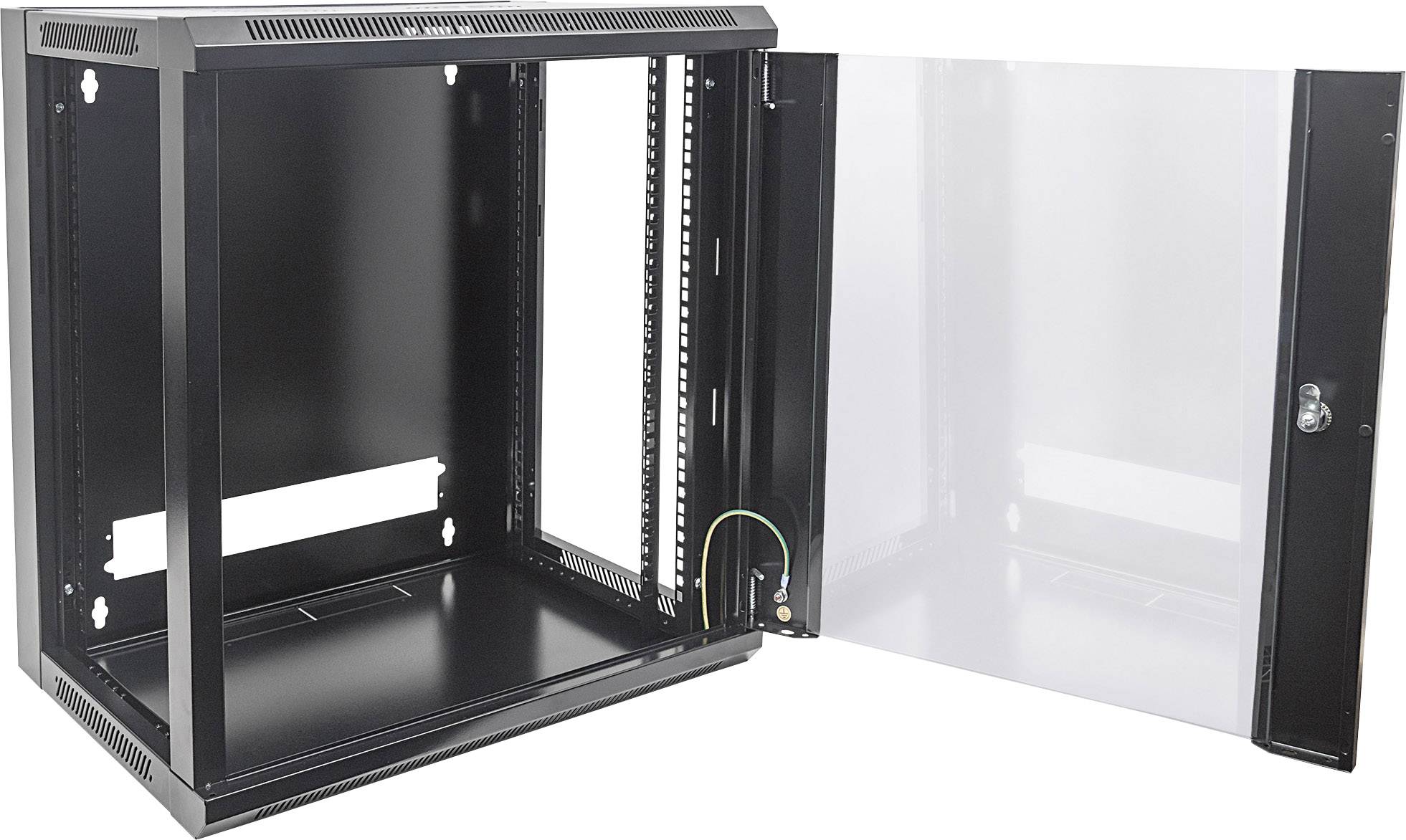 Intellinet 711937 19 Zoll Netzwerkschrank (B x H x T) 570 x 770 x 450mm 15 HE Schwarz (RAL 9005)