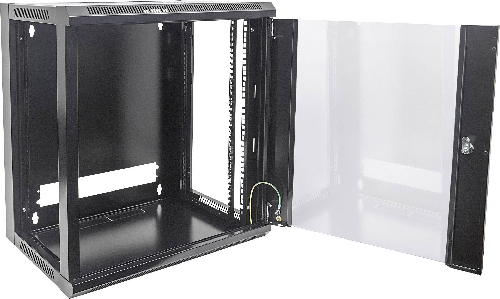 Intellinet 711951 19 Zoll Wandgehäuse (B x H x T) 570 x 770 x 600mm 15 HE Schwarz (RAL 9005)