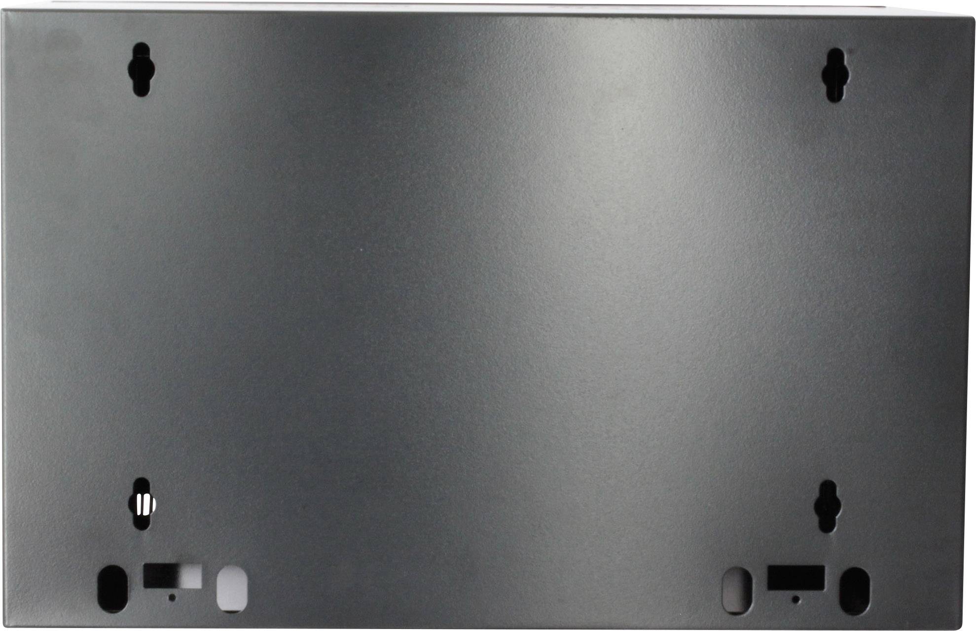 Intellinet Network Cabinet, Wall Mount (Standard), 6U, Usable Depth 500mm/Width 540mm, Black, Assembled, Max 60kg, Metal