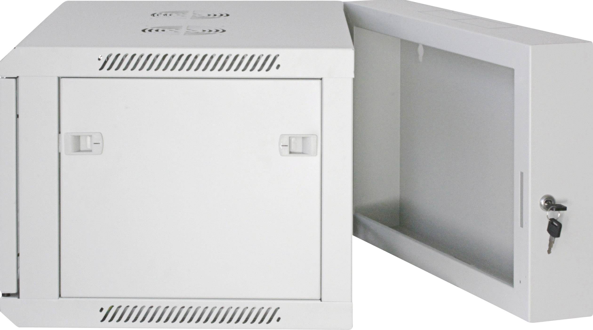 Intellinet 712026 19 Zoll Netzwerkschrank (B x H x T) 600 x 770 x 550mm 15 HE Lichtgrau (RAL 7035)