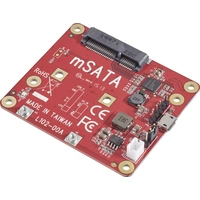 Renkforce USB/mSATA-Converter + Cable Board Passend für (Entwicklungskits): Raspberry Pi® Renkforce USB/mSATA-Converter + Cable Board Passend für (Entwicklungskits): Raspberry Pi®