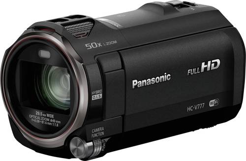 Panasonic HC-V777EG-K Camcorder 7.6cm 3 Zoll 12.76 Megapixel Opt. Zoom: 20 x Schwarz